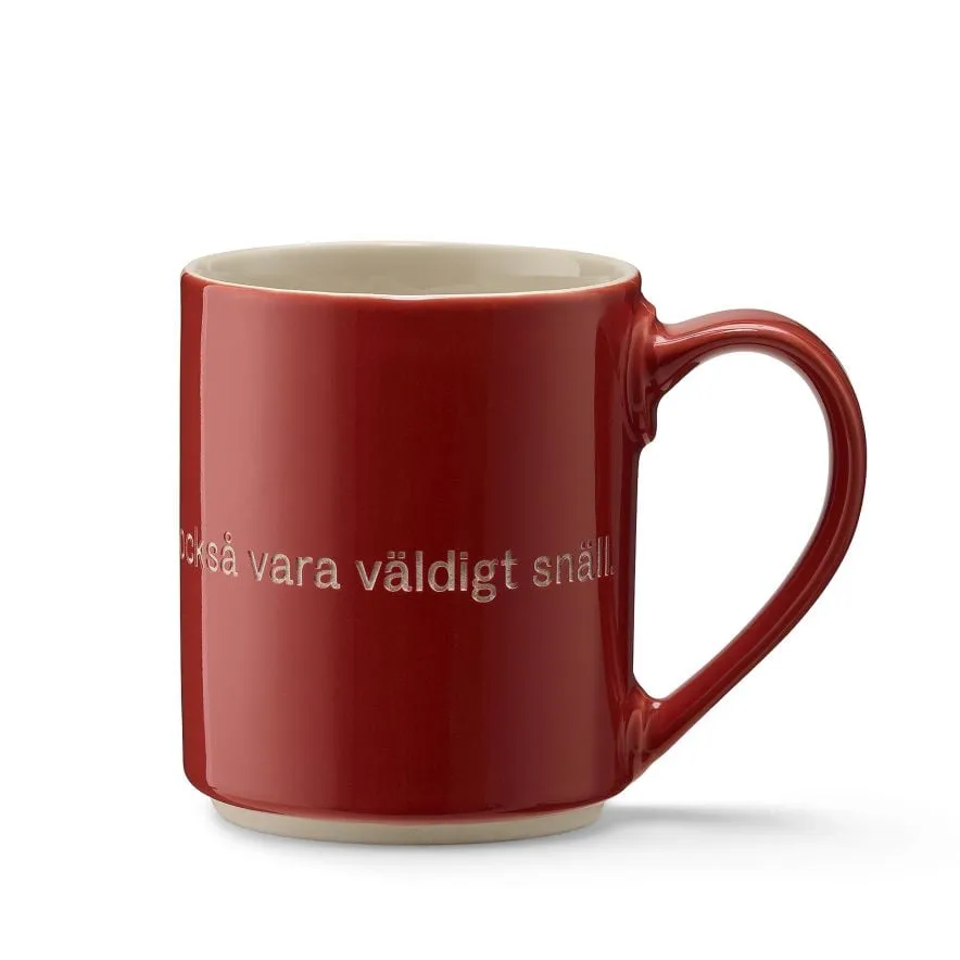 Design House Stockholm Mugg Astrid Stark i rött