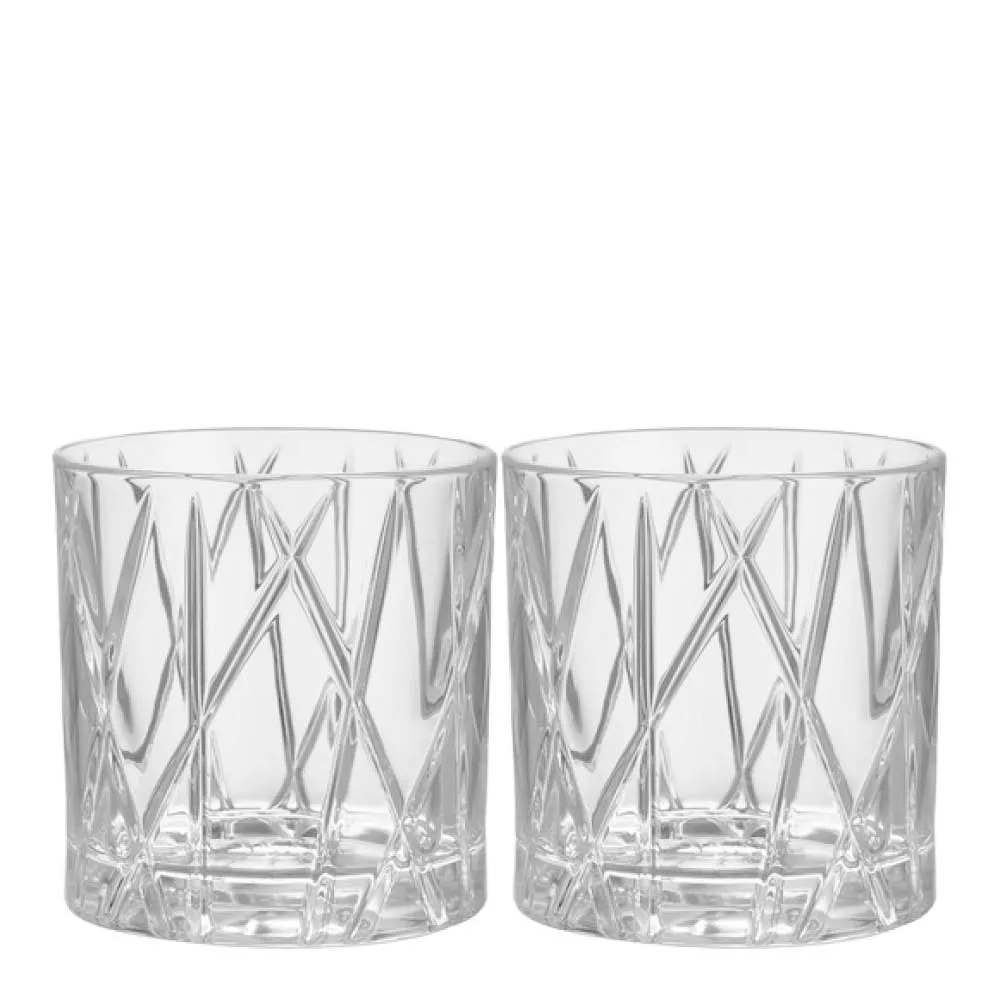 Orrefors City double old fashioned 34 cl